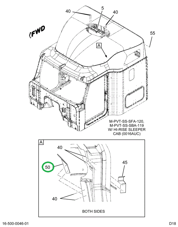 2034956C1 BRACKET CABINET MTG LH