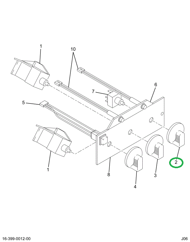 2035157C91 KNOB HTR-A/C FAN CONTROL