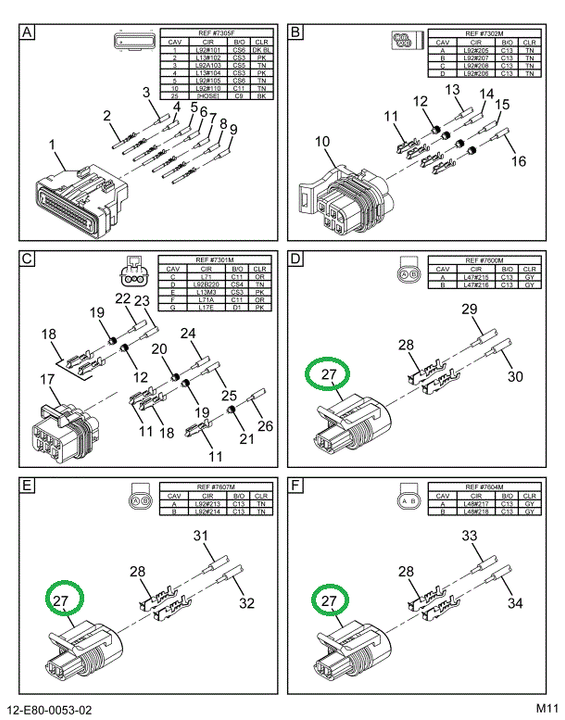 2036583C1 BODY,CONNECTOR CABLE