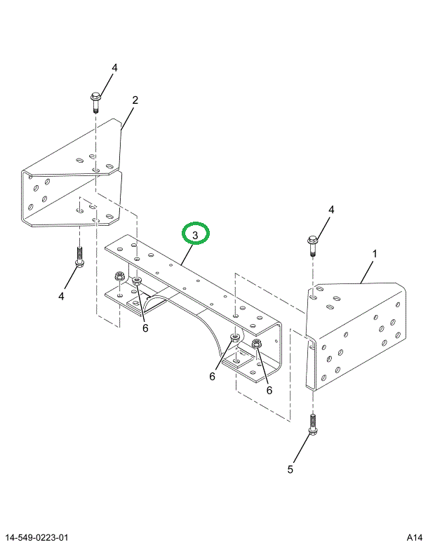 2037918C3 CMEMBER,CROSSMEMBER  HEND HAS