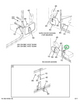 2037977C2 Bracket, Luggage Door Release