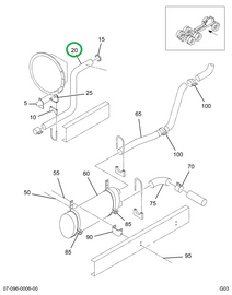 2038107C1 PIPE EXHAUST