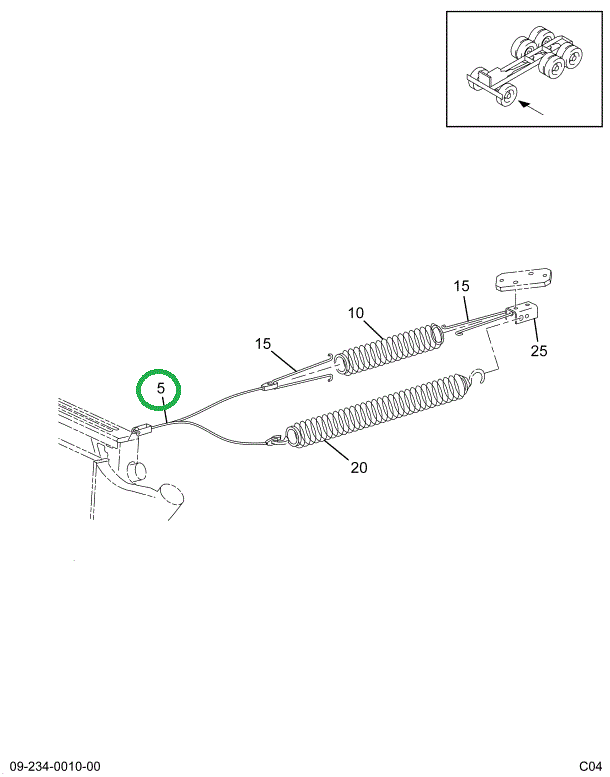 2038334C1 CABLE HOOD SAFETY