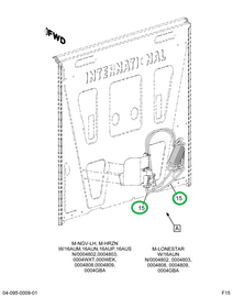 2038509C93 HOSE, AIR TRAILER CONNECTING,