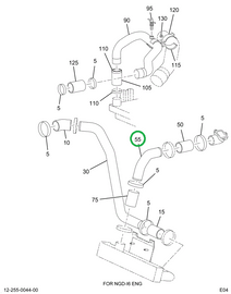 2038720C1 PIPE WATER CROSSOVER