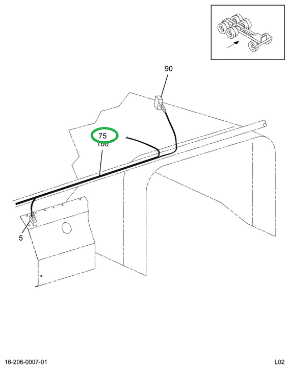 2039170C91 Harness, Electrical Electric W