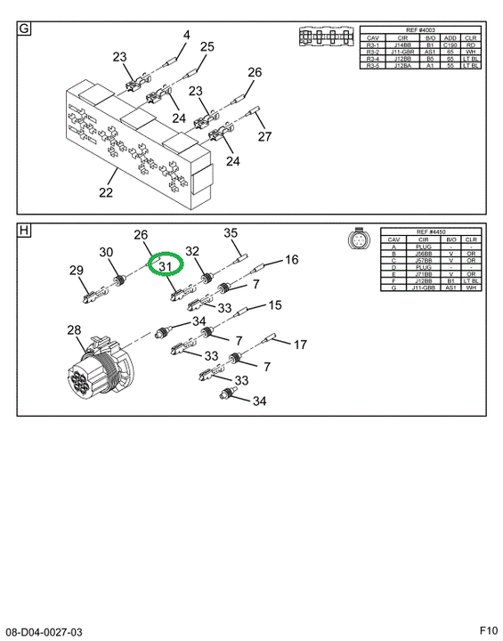 2039344C1 TERMINAL CABLE 280SERIES SEALD
