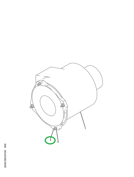 2040182C2 BOLT TEE