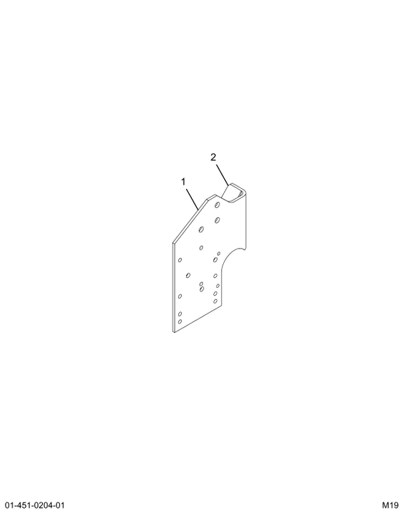 2040493C2 BRACKET CAB MTG XMBR*ASSY