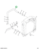 2040819C2 Pipe, Radiator, Upper, Cooling