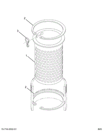 2040853C91 SCREEN,KIT ANTI SYPHON SCREEN