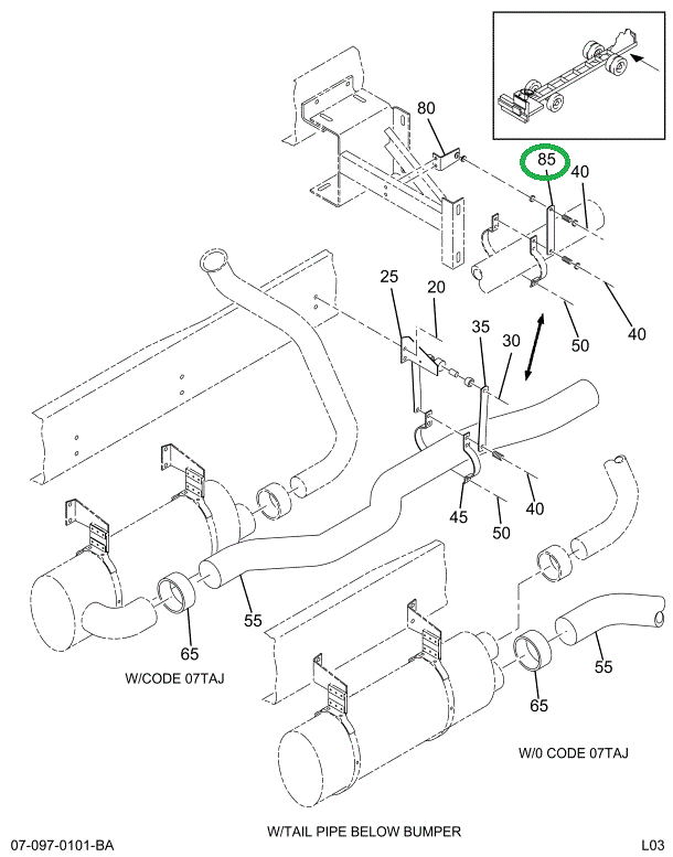 2040898C1 LINK  TAIL PIPE HANGER