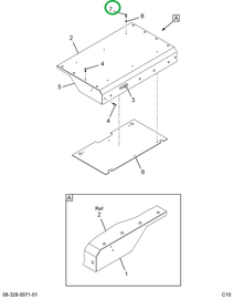 2040956C1 RIVET BLIND* 3/16 STL .214-.43