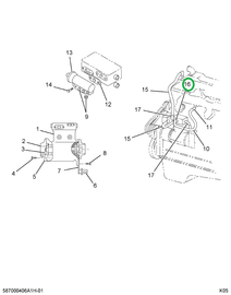 21241R1 Bolt, Hexagon Head 5/16 X 7/8
