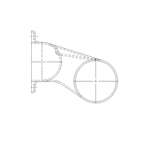 22-30549-000 DUCT LOWER LH UNDRDASH