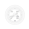 22-46427-010 DUAL AIR GA. CHR