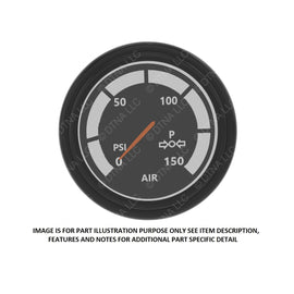 22-46440-000 GAUGE-PRIMARY AIR PRESSURE,BLK,PSI,AMA