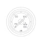 22-46441-010 AIR PRES. GAUGE CHR