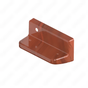 22-47063-006 COVER-BUNK STOP BRACKET,WOODGRAIN,LH,FLH