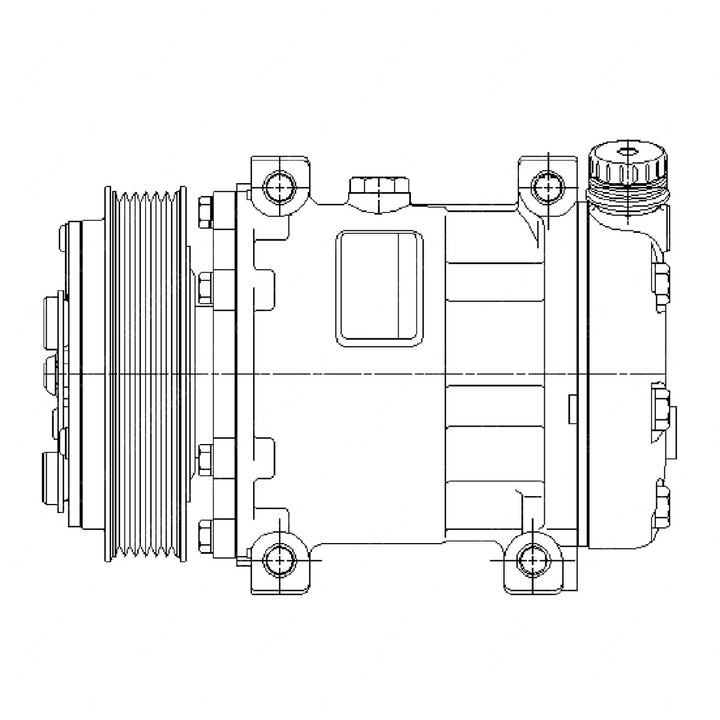 22-58414-000 CPRSR-RFGT,SANDEN,S55