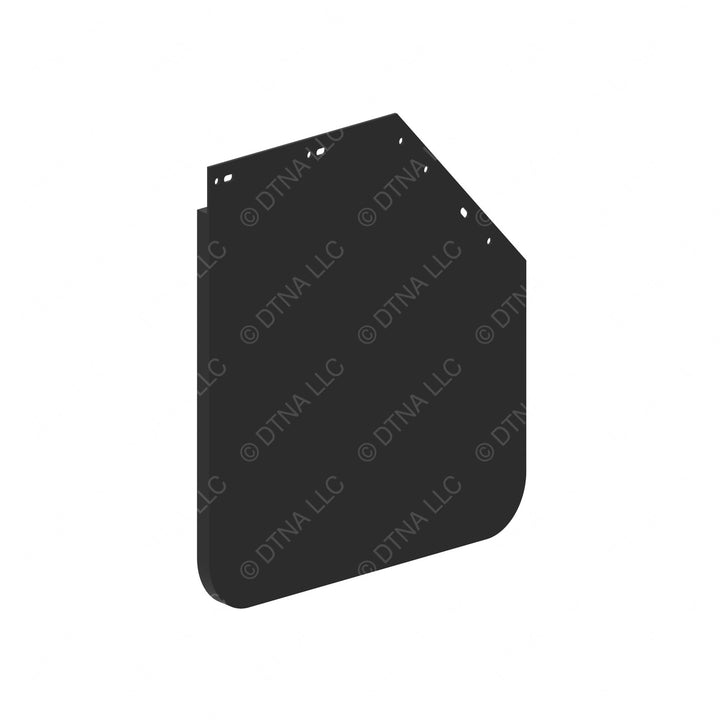 22-61643-221 MUDFLAP-24 IN,MITERE,RH,BLK,SYMPLATIC SG