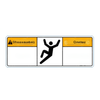 22-64203-002 LABEL WARNING NO STEP FR/ENG