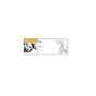 22-67290-000 LABEL-AIR FAIRING,WARNING,EPA10 LATCH,EN