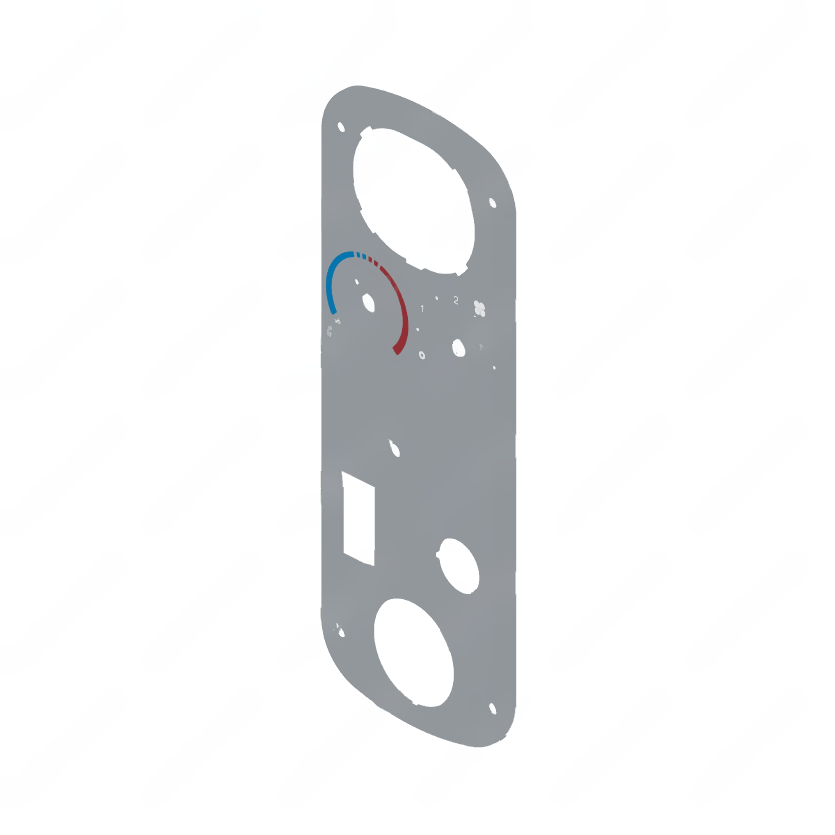 22-69558-037 PANEL-CLOCK,0 DOME LAMP SWITCH,SPEAKER,E
