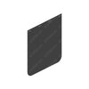 22-69608-003 MUDFLAP-20",PLASTIC,BLACK,STRGHT,NO LOGO
