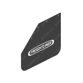 22-69608-233 MUDFLAP-30",PLASTIC,BLACK,LH,LOGO