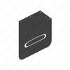 22-69608-261 MUDFLAP,PLASTIC,BLACK,LOGO,24 IN,MTR3,RH