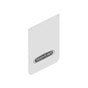 22-69608-302 MUDFLAP,PLASTIC,WHITE,LOGO,30 IN,STRAIGH