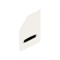 22-69608-313 MUDFLAP-27",PLASTIC,WHITE,LH,LOGO