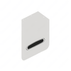 22-69608-323 MUDFLAP-27",PLASTIC,WHITE,RH,LOGO