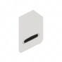 22-69608-323 MUDFLAP-27",PLASTIC,WHITE,RH,LOGO
