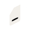 22-69608-333 MUDFLAP-27",PLASTIC,WHITE,LH,LOGO