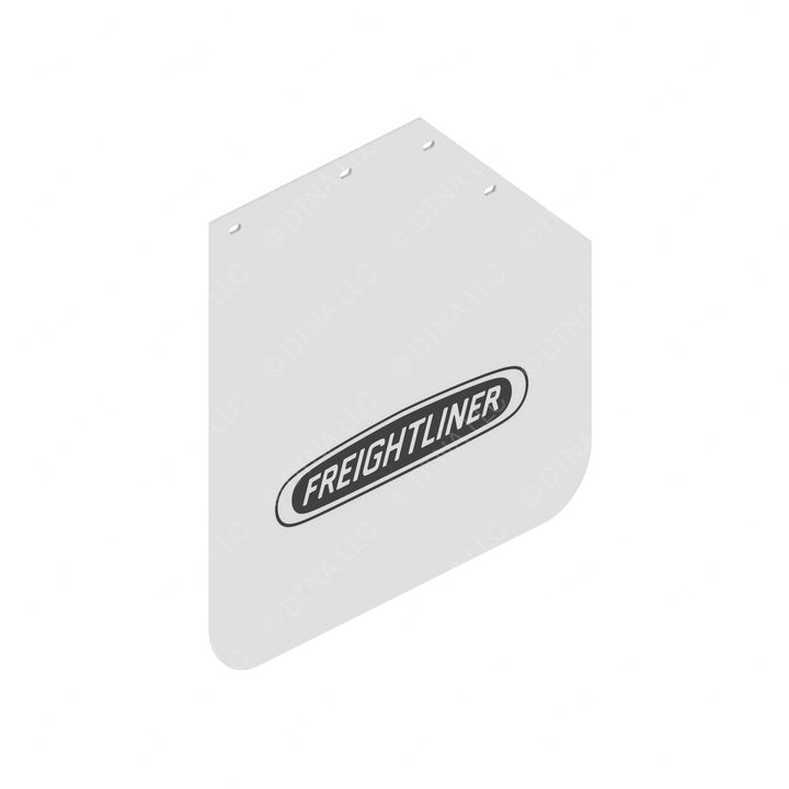 22-69608-341 MUDFLAP,PLASTIC,WHITE,LOGO,24 IN,MTR2,LH