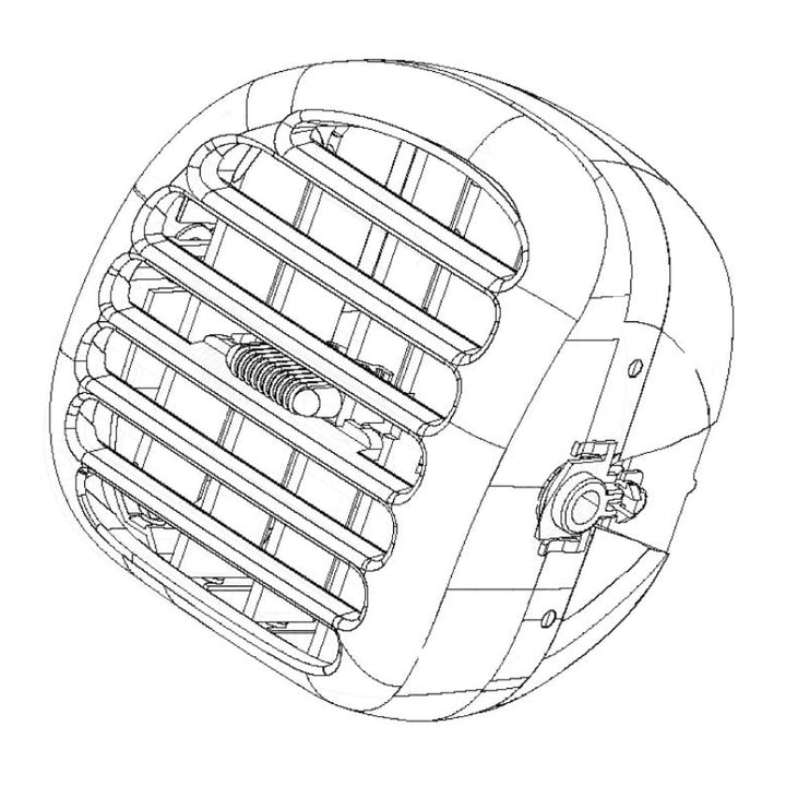 22-69625-000 VENT-DASH,CENTER,LH