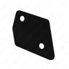 22-69817-001 SEAL-BRACKET,QUALCOMM,DAYCAB,RH