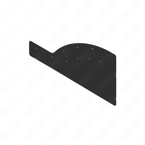 22-74087-002 SHIELD-SPLASH,HOOD,114SD SA,LH