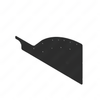 22-74087-004 SHIELD-SPLASH,HOOD,114SD SA,RH