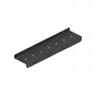 22-74603-101 STEP-725 X 160,STL,BLACK