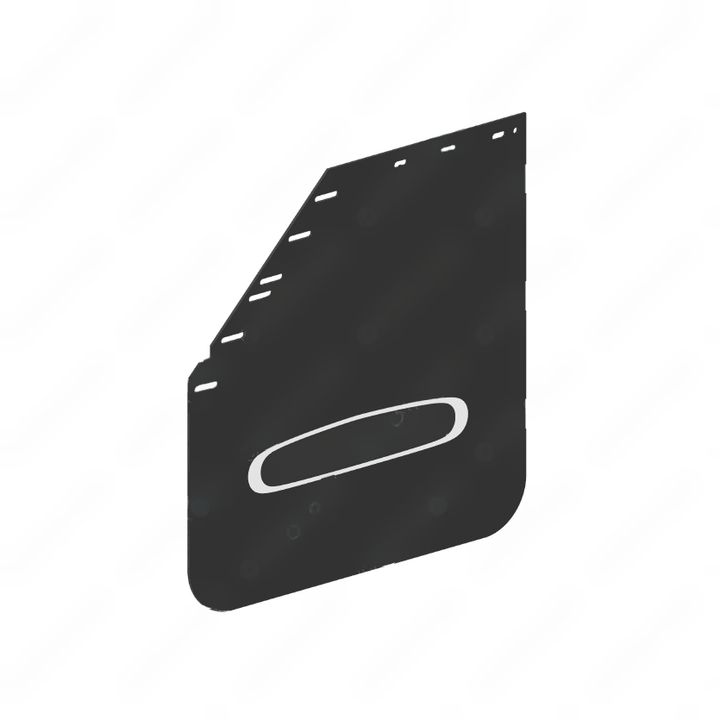 22-79217-210 MUDFLAP,PLASTIC,BLACK,LOGO