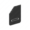 22-79217-211 MUDFLAP,PLASTIC,BLACK,LOGO