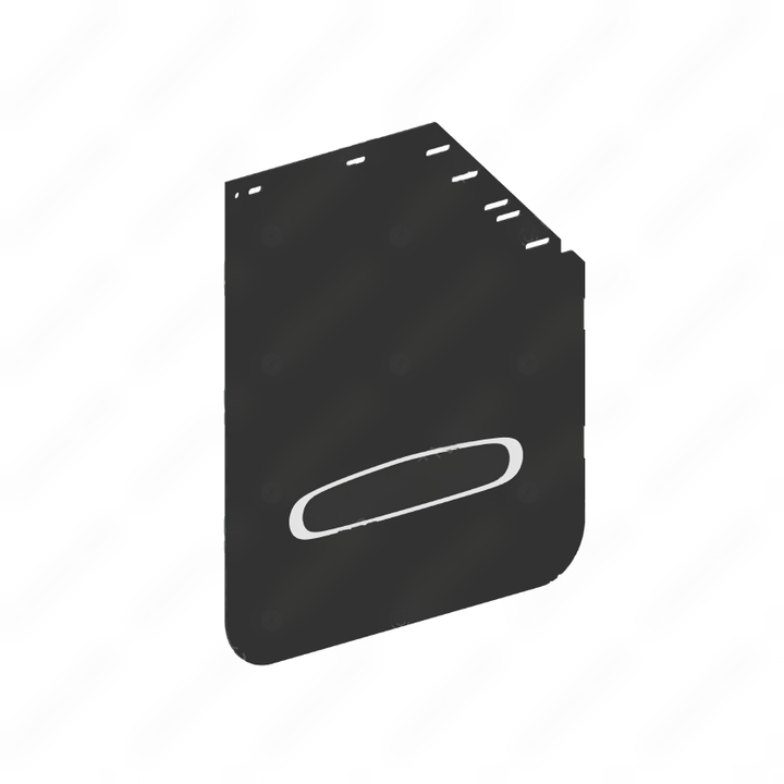 22-79217-221 MUDFLAP,PLASTIC,BLACK,LOGO