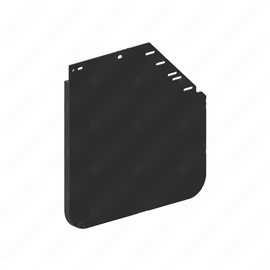 22-79237-011 MUDFLAP 30,MTR,BLK SYM,SG,RH