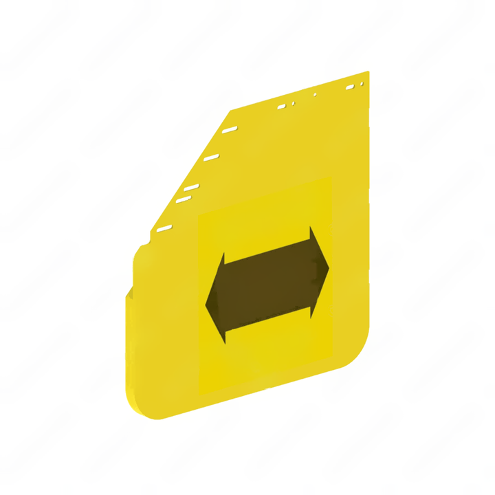 22-79237-400 MUDFLAP 24,MTR,YELLOW SYM,LH
