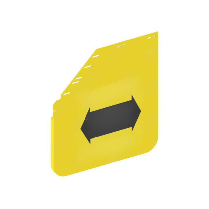 22-79237-402 MUDFLAP 27,MTR,YELLOW SYM,LH