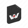 22-79246-011 MUDFLAP 30,MTR,BLK WST,RH