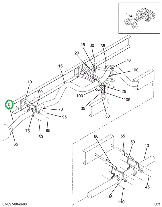2200100C2 PIPE TAIL